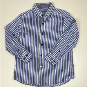 English Laundry Boys Botton‎ Down Top EUC